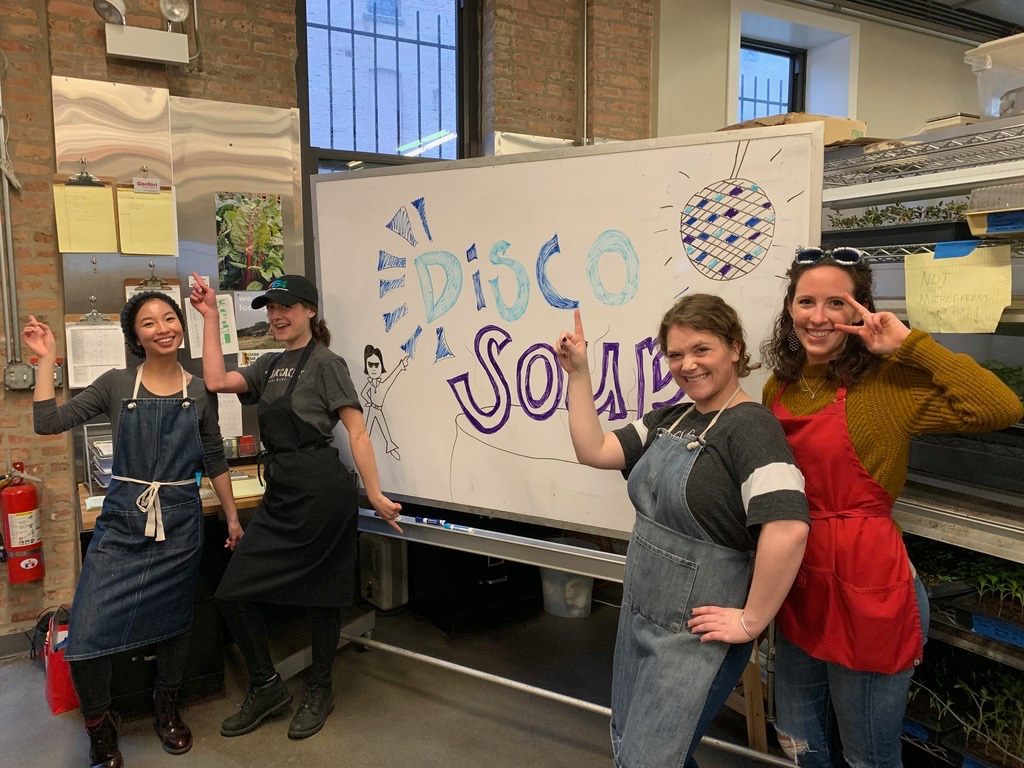 SFYN Chicago Members Celebrate Disco Soup Day 2019