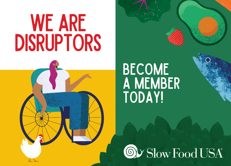 Disrupting fast and furious food systems by demanding a better Farm Bill